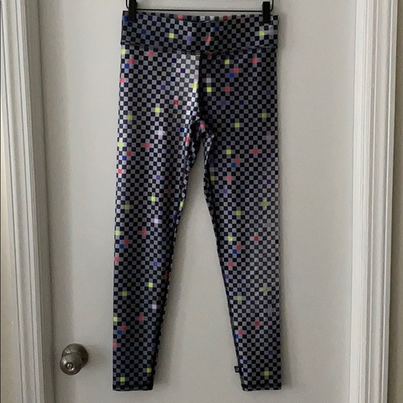 Terez checkered print leggings - Picture 1 of 4